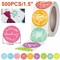 500PCS/Roll 1.5in Thank You Stickers Small Business Gift Packing Labels Stickers